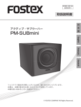 Fostex DC-R302 Owner's manual