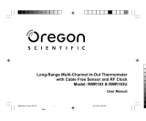 Oregon Scientific RMR183 & RMR183U User manual
