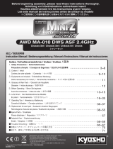 Kyosho AWD MA-010 DWS ASF 2.4GHz Owner's manual