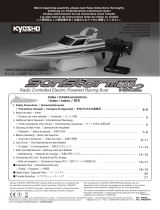 Kyosho SUNSTORM 600 Ver.2 Ready Set Owner's manual