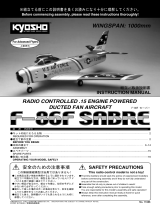Kyosho F-86F SABRE User manual