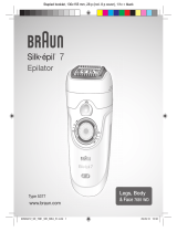 Braun Legs, Body & Face 7681 WD, Silk-épil 7 User manual