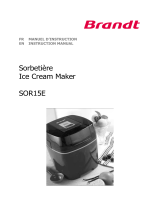 Brandt SOR15E User manual