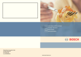 Bosch PCQ715M90V/07 User manual