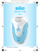 Braun 5285, Silk-épil Xelle User manual