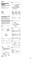 Sony M-729V User manual