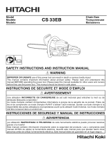 Hitachi CS 33EB Owner's manual