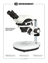 Bresser Science ETD 101 7-45x Zoom Stereo-Microscope Owner's manual