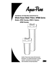 3M Aqua-Pure AP801 Housing Installation And Operating Instruction Manual