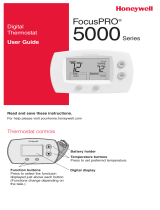 Honeywell FocusPRO TH5220D Owner's manual