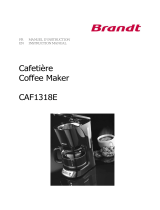 Brandt CAF1318E Important information