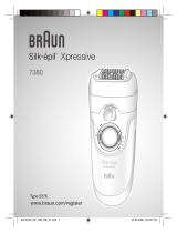Braun 7380, Silk-épil Xpressive User manual
