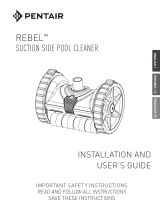 Pentair Pentair Rebel Suction-side Inground Pool Cleaner Owner's manual