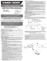 Black & Decker 7448-CA User manual