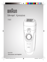 Braun 7680,  Silk-épil Xpressive User manual
