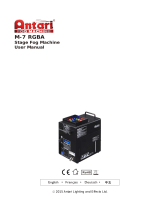 Elation M-7 Multi-Position Fogger with RGBA User manual