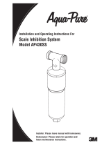 3M Aqua-Pure™ Whole House Scale Inhibition Water Treatment System AP430SS Operating instructions