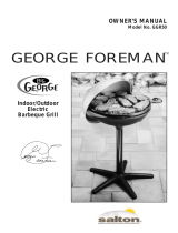 George Foreman GGR50 Owner's manual