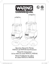 Waring Commercial WFP14S User manual
