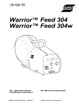 ESAB Warrior™ Feed 304w User manual