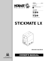 HobartWelders STICKMATE LX Owner's manual