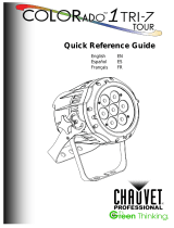 Chauvet Professional COLORado 1 Tri-7 Tour Reference guide