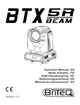 Briteq BTX-BEAM 5R Owner's manual