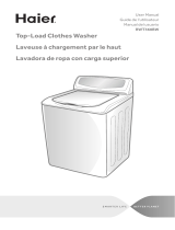 Haier GWT460BW User manual