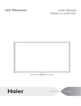 Haier LE58F3281 User manual