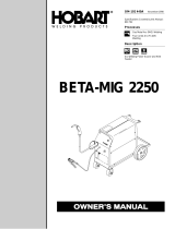 Hobart Welding Products BETA-MIG 2250 User manual