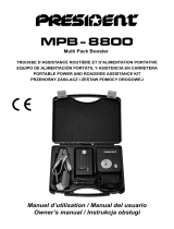PRESIDENT MPB-8800 Owner's manual