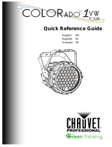 Chauvet Professional COLORado 1 VW Tour Reference guide