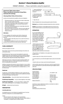 Boostaroo T613-ENC Owner's manual