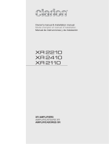 Clarion XR2410 User manual