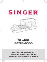 SINGER XL-400 Owner's manual
