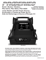 Proseries DSR PRO PSJ-3612 Owner's manual
