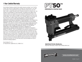Arrow PT50 Operating instructions