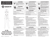 Greenlee K2-1BGL User manual