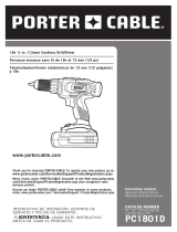 Porter-Cable PC1801D User manual