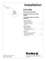 Bradley S19-270B Installation guide