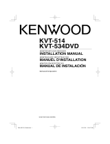 Kenwood KVT-534DVD Installation guide