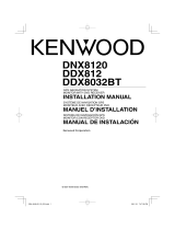 Kenwood DNX 8032 BT Owner's manual