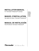 Thermador PCG486GD/04 Installation guide