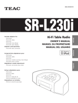 TEAC SR-L230I Owner's manual
