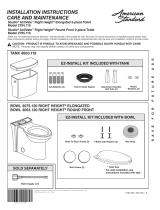 American Standard 2795119.020 Installation guide
