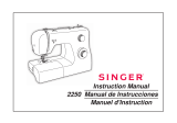 SINGER 2250 Owner's manual