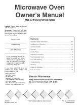 Maytag JMC8130DDR10 Owner's manual