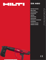 Hilti DX 460 Operating instructions