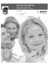 Bosch HES5053U/03 Owner's manual