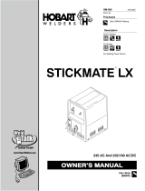 HobartWelders STICKMATE LX Owner's manual